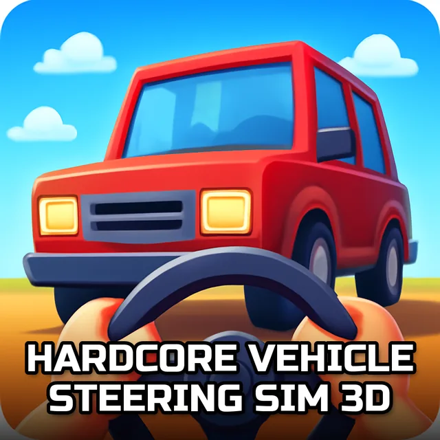 Hardcore Vehicle Steering Sim 3d - Burnout Trials game