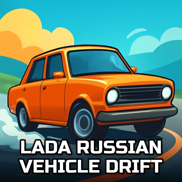 Lada Russian Vehicle Drift - Gymkhana game