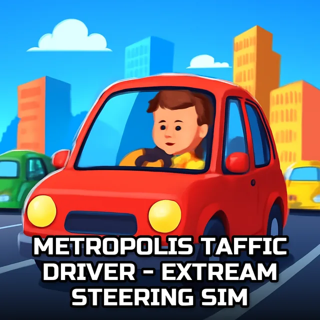 Metropolis Taffic Driver - Extream Steering Sim - Burnout Trials game