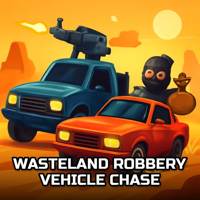 Wasteland Robbery Vehicle Chase - Gymkhana game